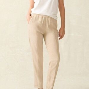 NWT FAHERTY Arlie Day Cargo Pants - SIZE X-SMALL - COLOR : SAFARI - 3 AVA.